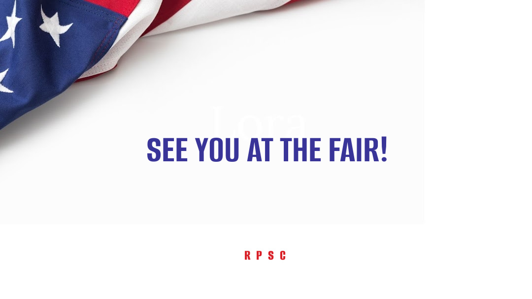 The RPSC Booth Is Ready —  See You at the Sheboygan County Fair!