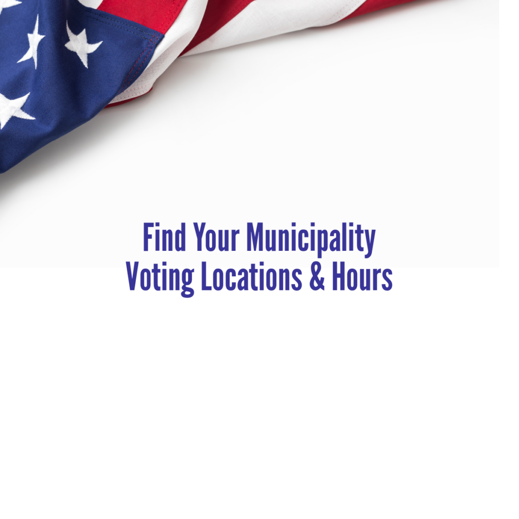 Find Your Municipality — voting locations and hours for Sheboygan County municipalities.